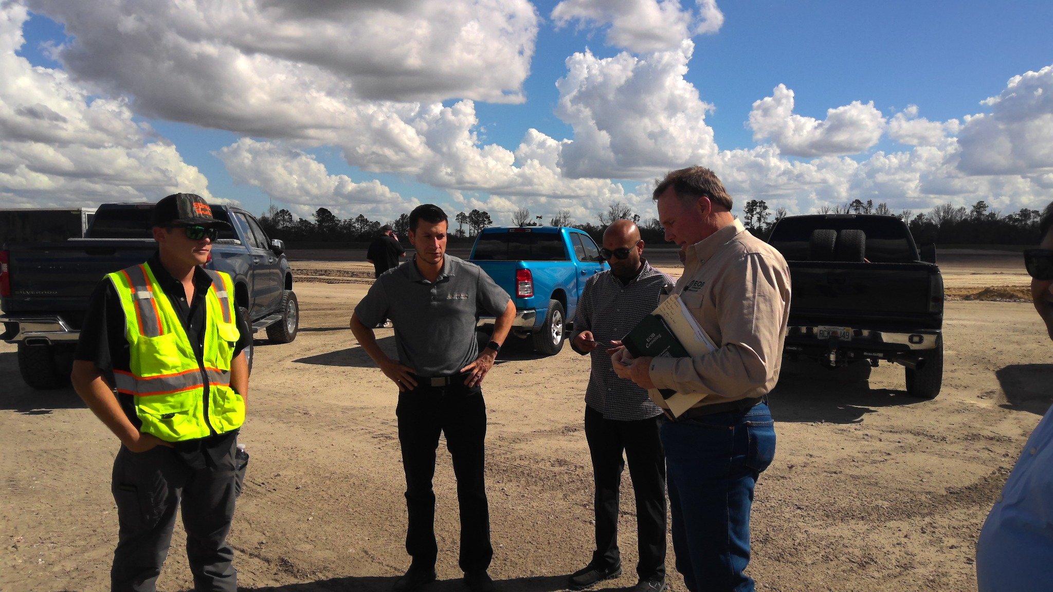 Ed O Bridgman consulting at Dade City FL. North Pecos RV Resort. $150,000,000